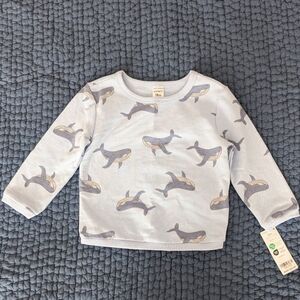 Carter's Blue Whale Long Sleeve Tee